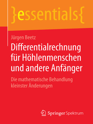 cover image of Differentialrechnung für Höhlenmenschen und andere Anfänger